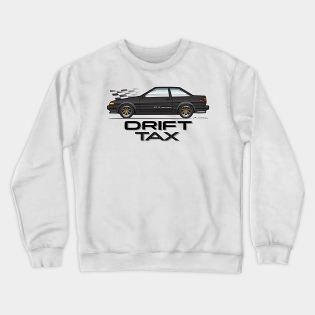 Black Drift Tax Crewneck Sweatshirt by JRCustoms44